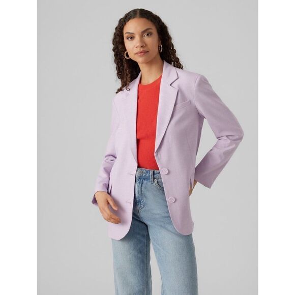New Vero Moda Classic Blazer in Orchid - Picture 1 of 9